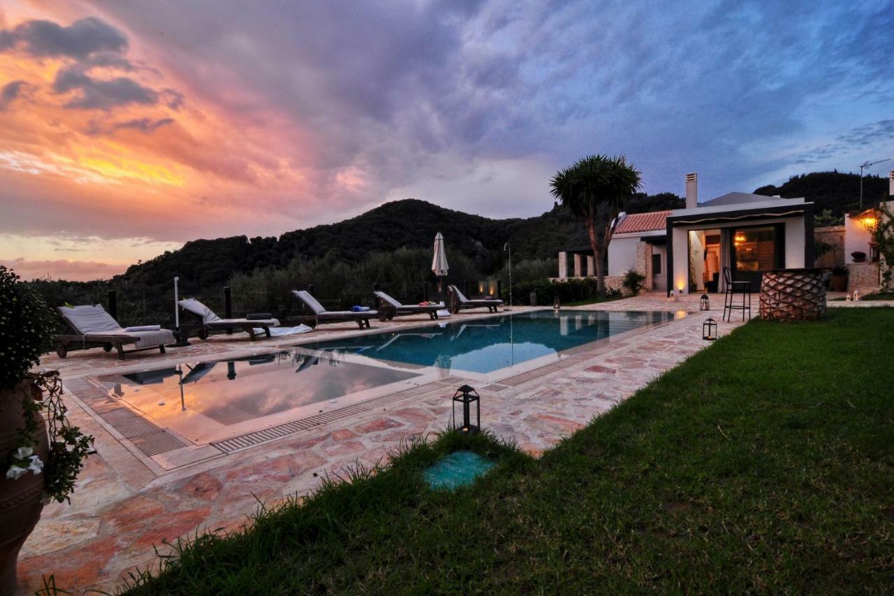 Villa Larna Corfu Kavvadades Exterior foto
