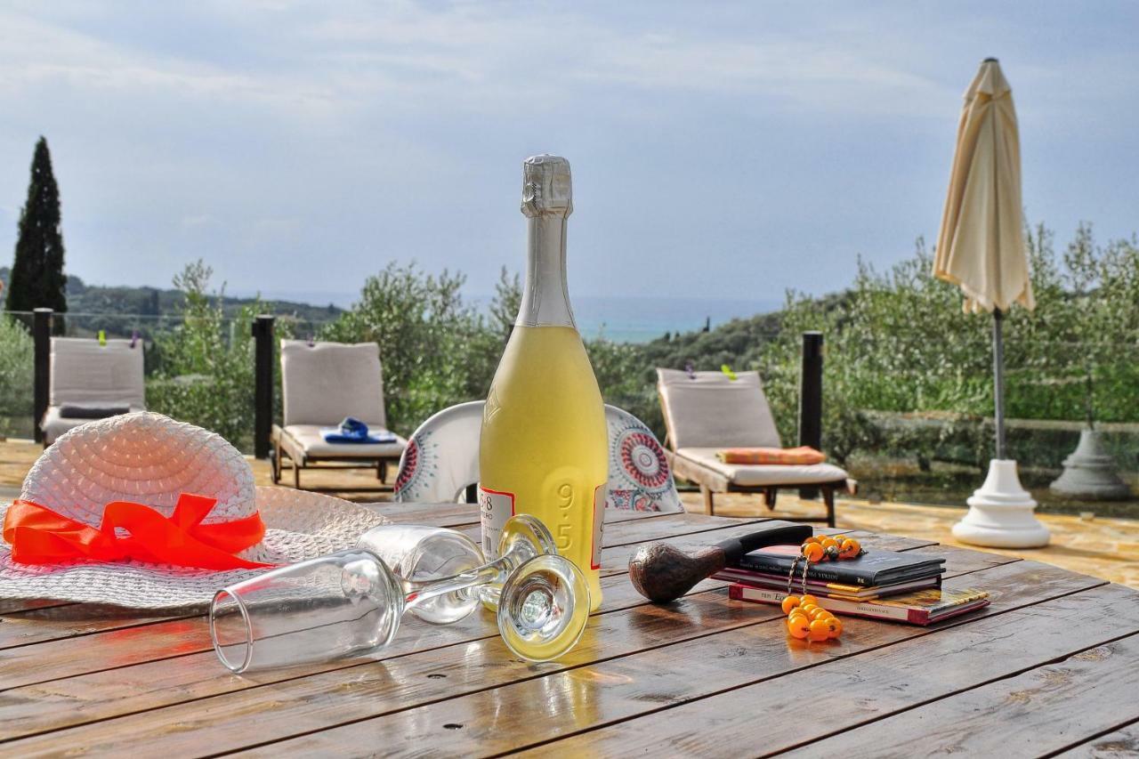 Villa Larna Corfu Kavvadades Exterior foto